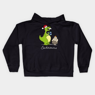 Santasaurus Kids Hoodie